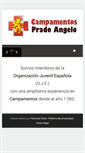 Mobile Screenshot of campamentospradoangelo.com